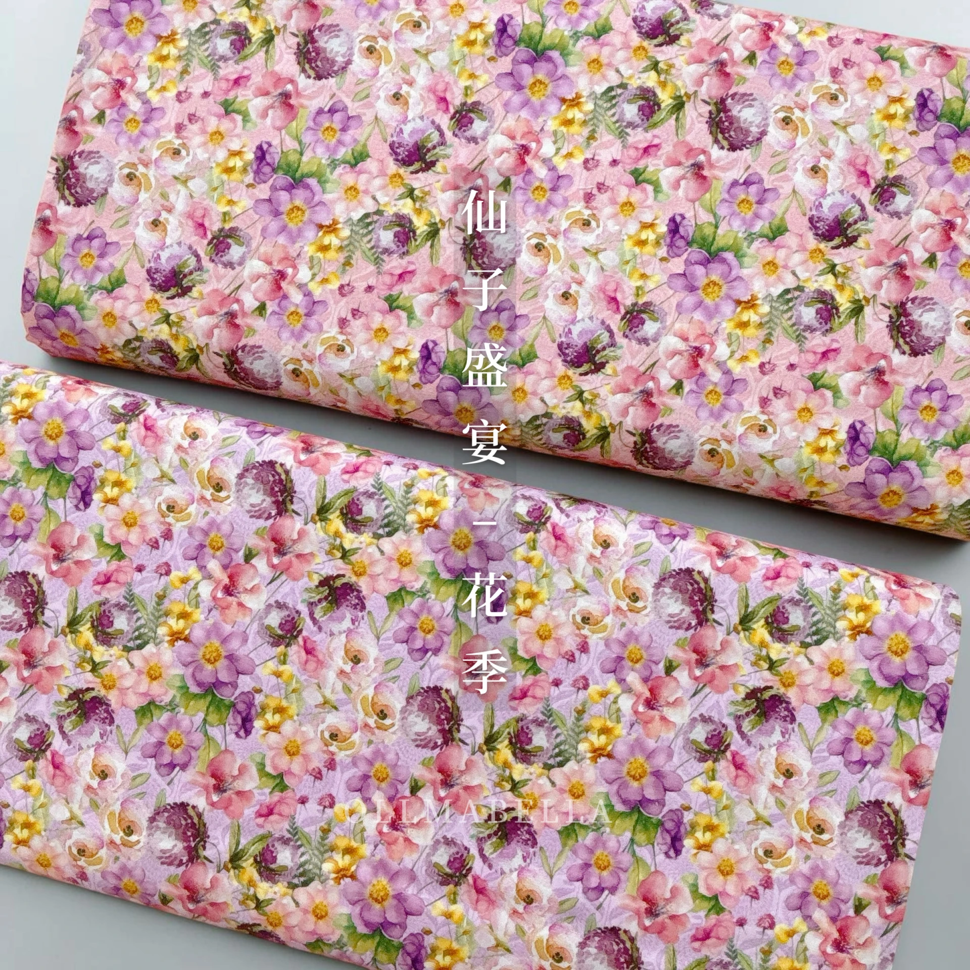 美國品牌印花棉布｜仙子盛宴–花季 (2色)