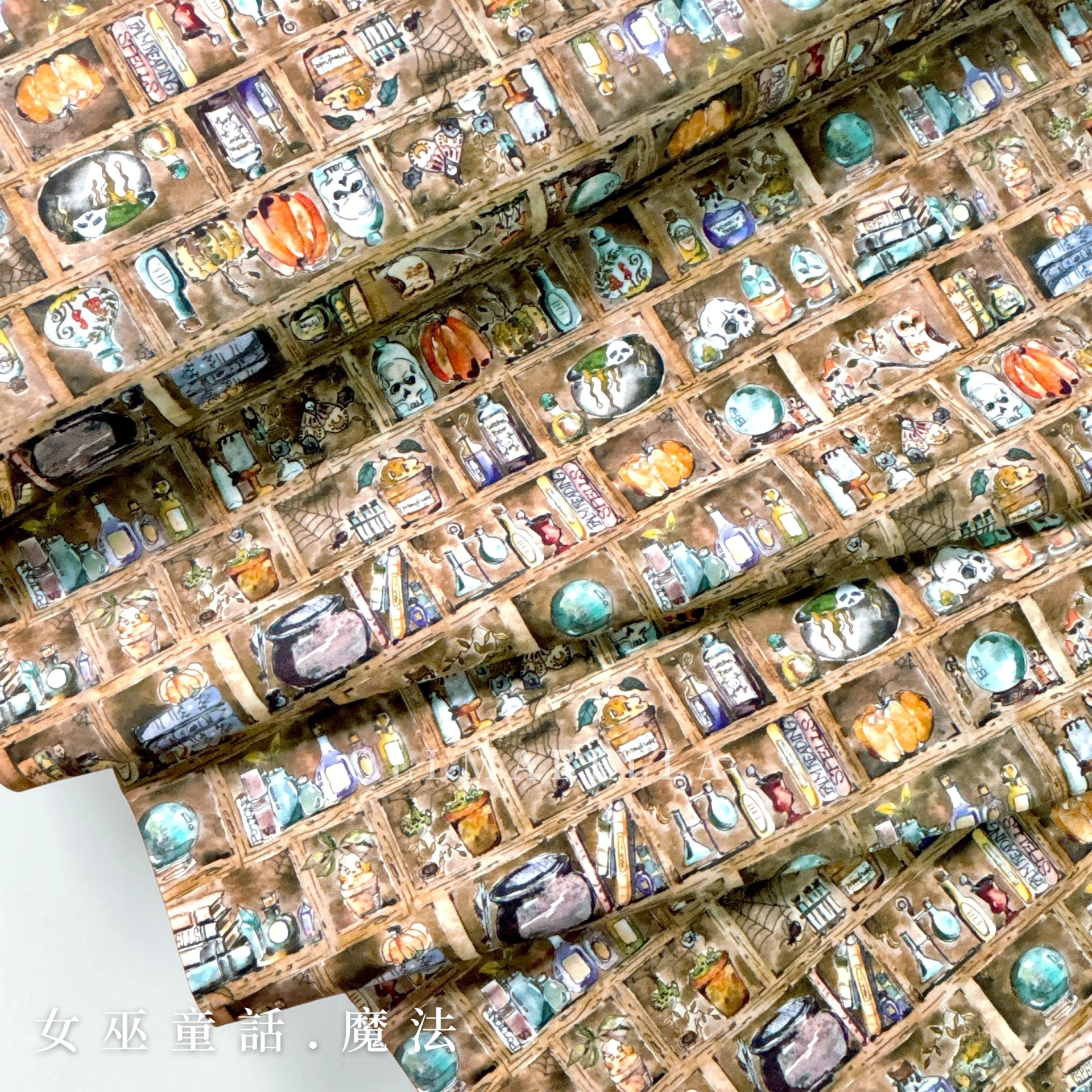 美國品牌印花棉布｜女巫童話－魔法