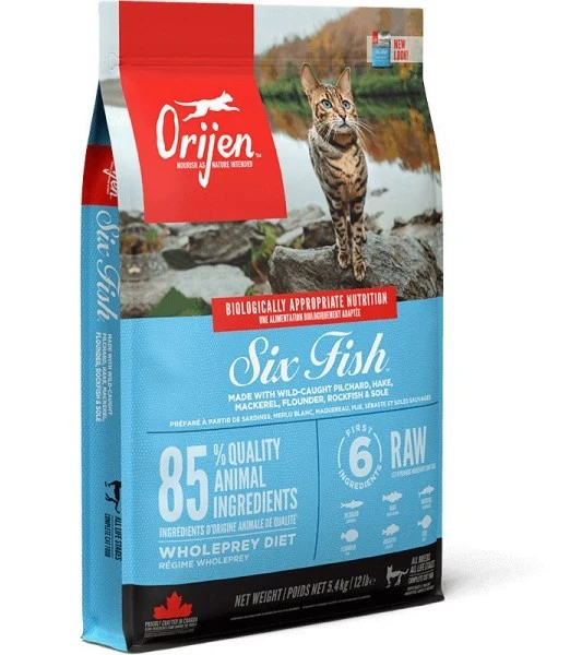 【星際萌寵】歐睿健 | 六種鮮魚/鮮雞幼貓無穀貓飼料5.4KG