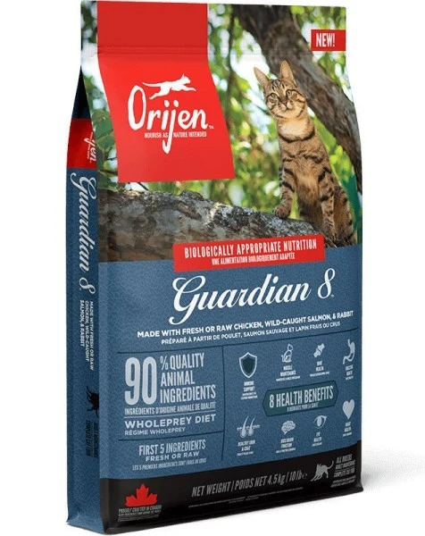 【星際萌寵】歐睿健 | 愛貓守護8無榖貓飼料4.5KG