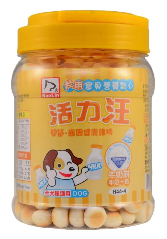 【星際萌寵】寶麟 | 活力汪牛奶餅+鈣200g 犬零食