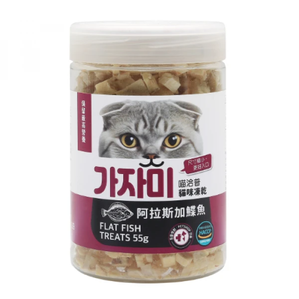 喵洽普 貓咪凍乾-鰈魚 55g