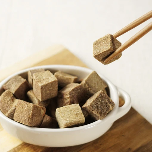 汪喵原肉零食罐-頂級骰子牛 75g