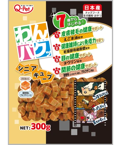 【星際萌寵】巧沛 | 口福高齡犬魚骨雞肉  犬零食