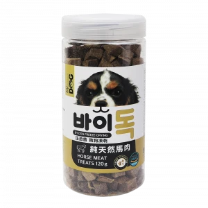 【星際萌寵】汪洽普 | 狗狗馬肉凍乾120g 犬零食