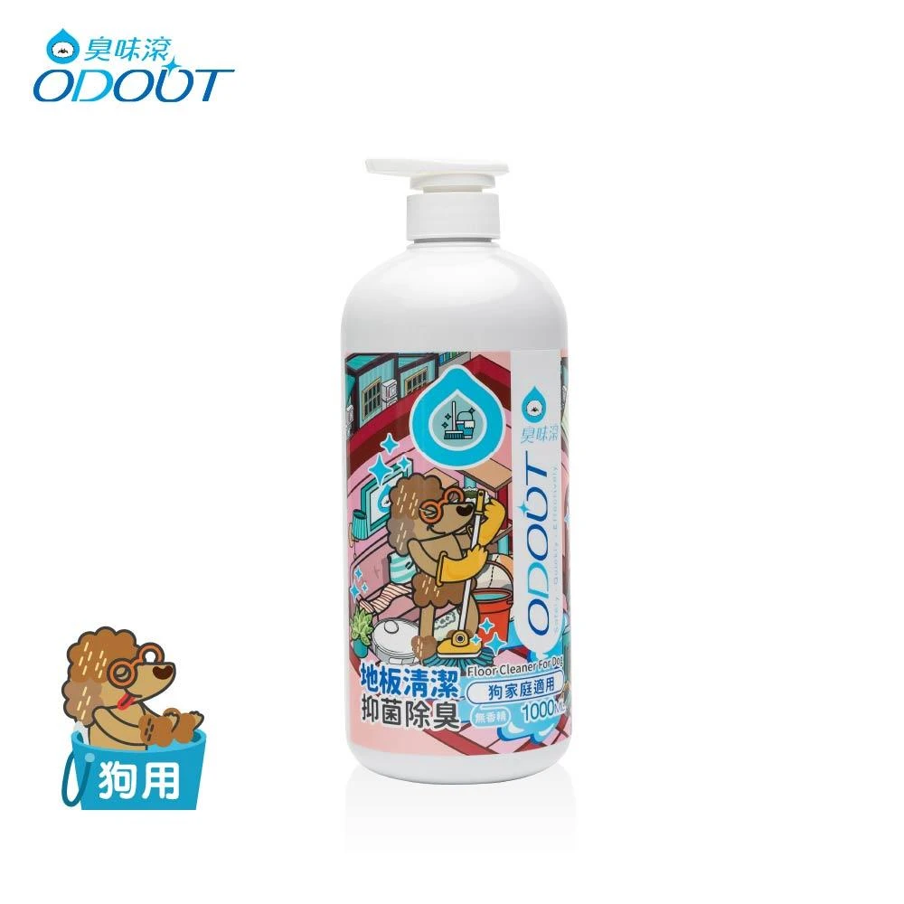 【星際萌寵】臭味滾 | 狗用地板清潔1000ml