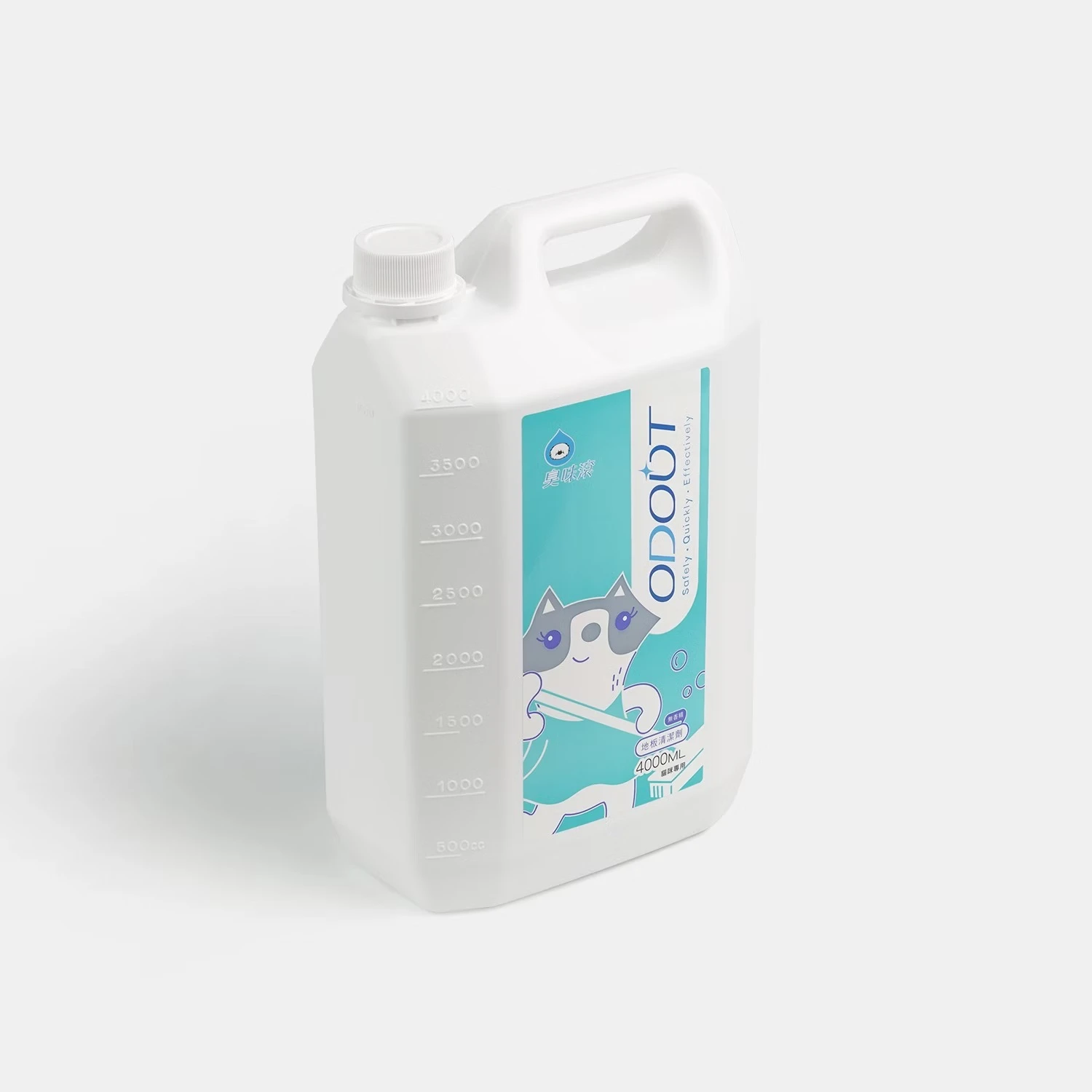 【星際萌寵】臭味滾 | 貓用地板清潔劑4000ml