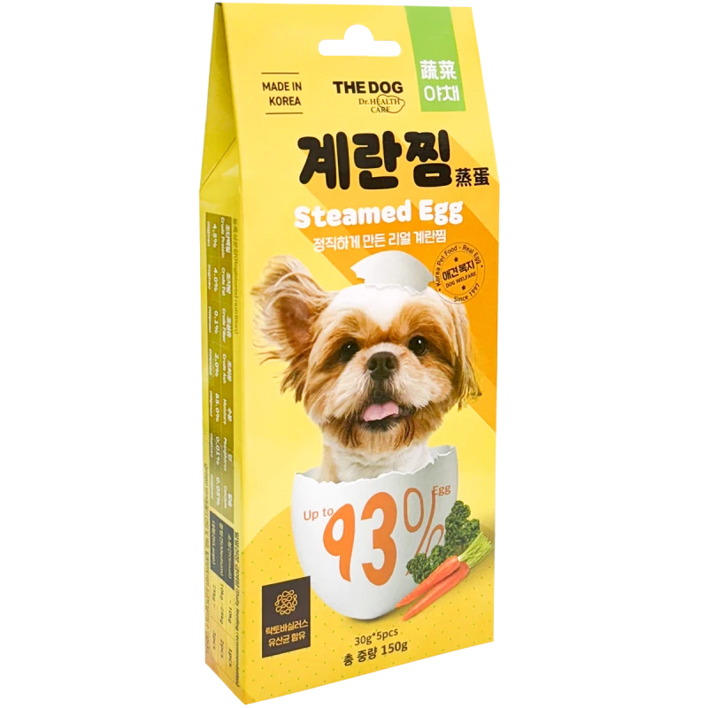 【星際萌寵】THE DOG | 新鮮蒸蛋系列 犬零食