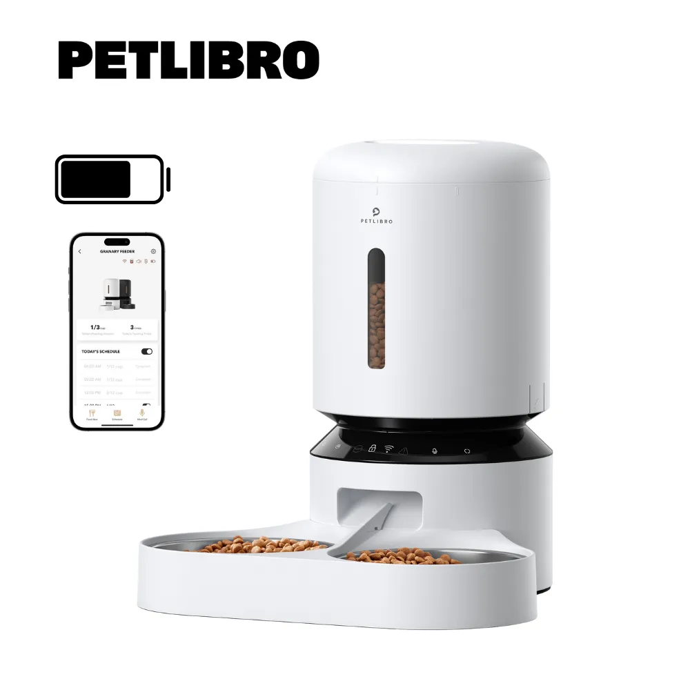 【星際萌寵】MEOOF | WIFI膠囊雙碗餵食器5L