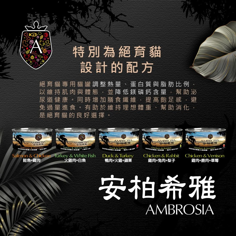 【星際萌寵】安柏希雅 | 全營養主食貓罐