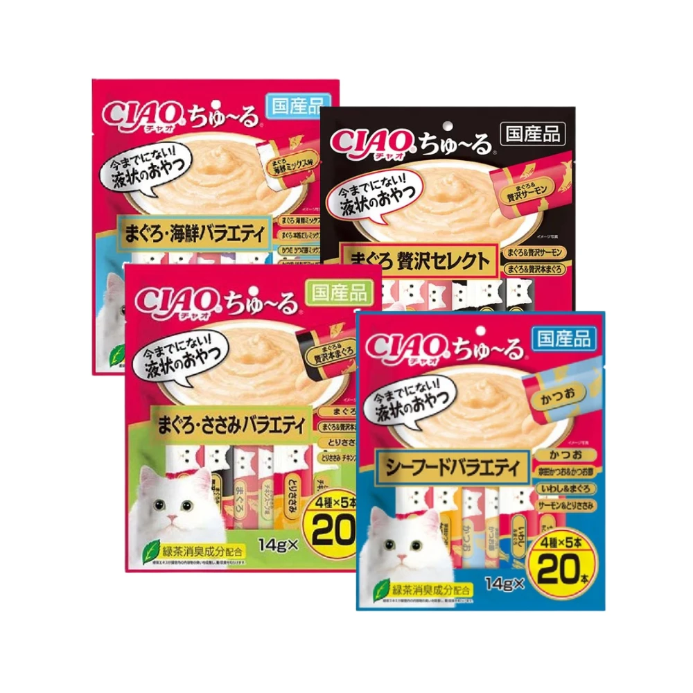 【星際萌寵】CIAO | 綜合肉泥20入