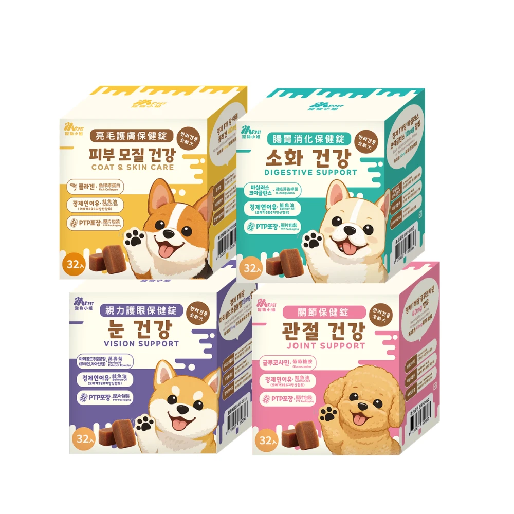 【星際萌寵】寵物小姐 | 犬貓保健錠32入