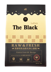 【星際萌寵】黑酵母 | 魚油美毛凍心貓糧 1.5kg