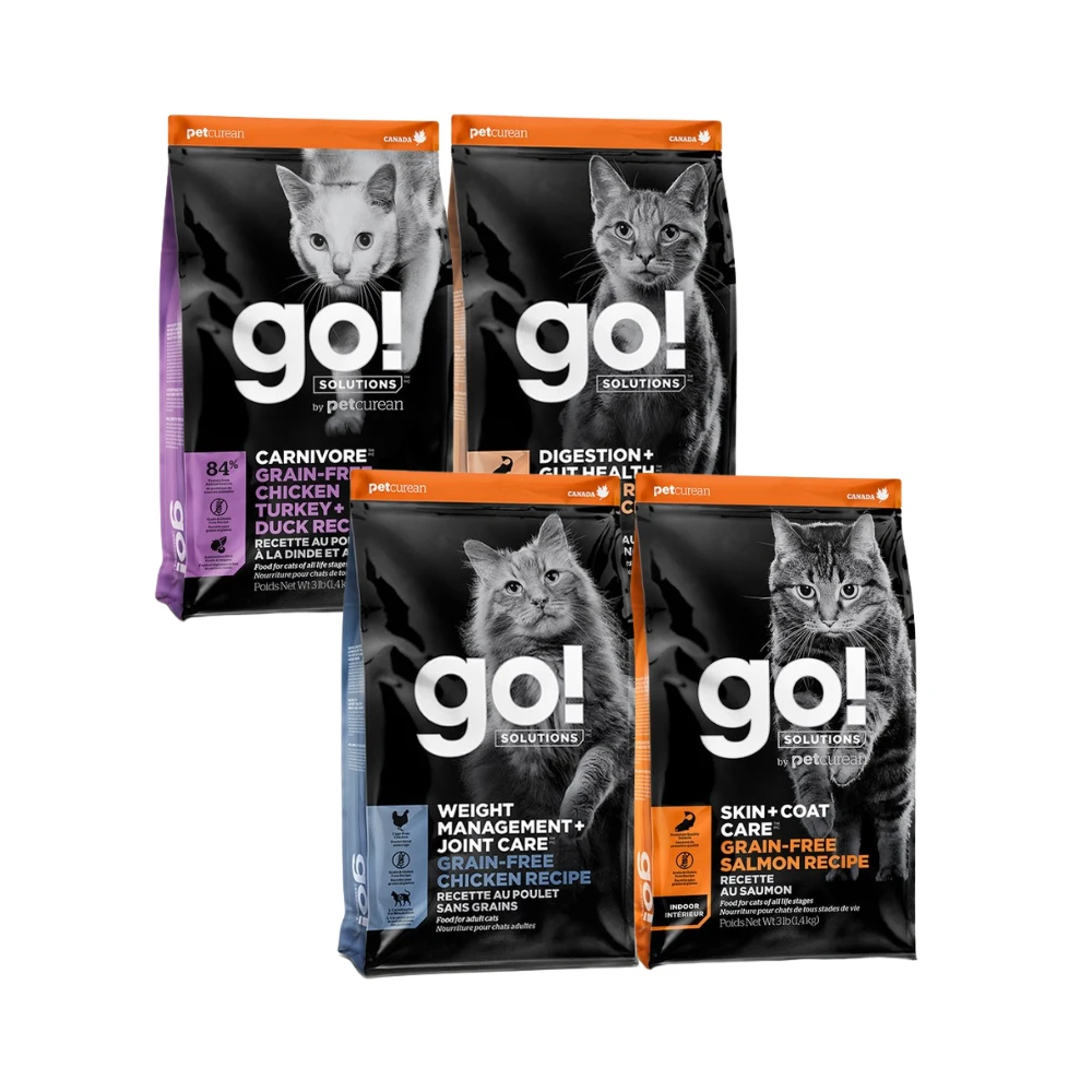 【星際萌寵】GO | 加拿大天然貓糧3磅