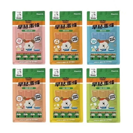 【星際萌寵】狗狗說 | 早點蛋條15g*4入