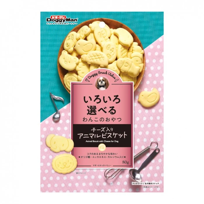 【星際萌寵】多格漫 | 犬用起司動物造型消臭餅乾80g