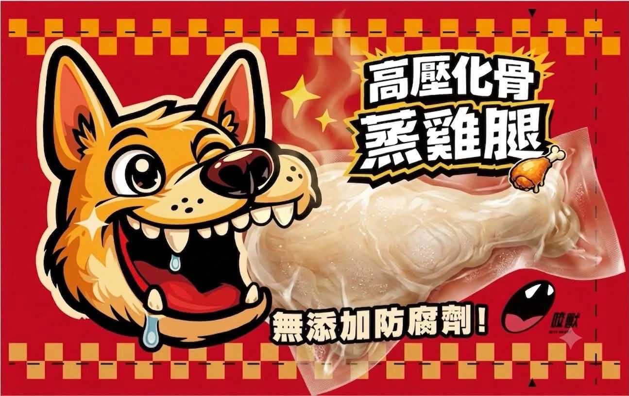 【星際萌寵】咬獸 | 高壓化骨蒸腿