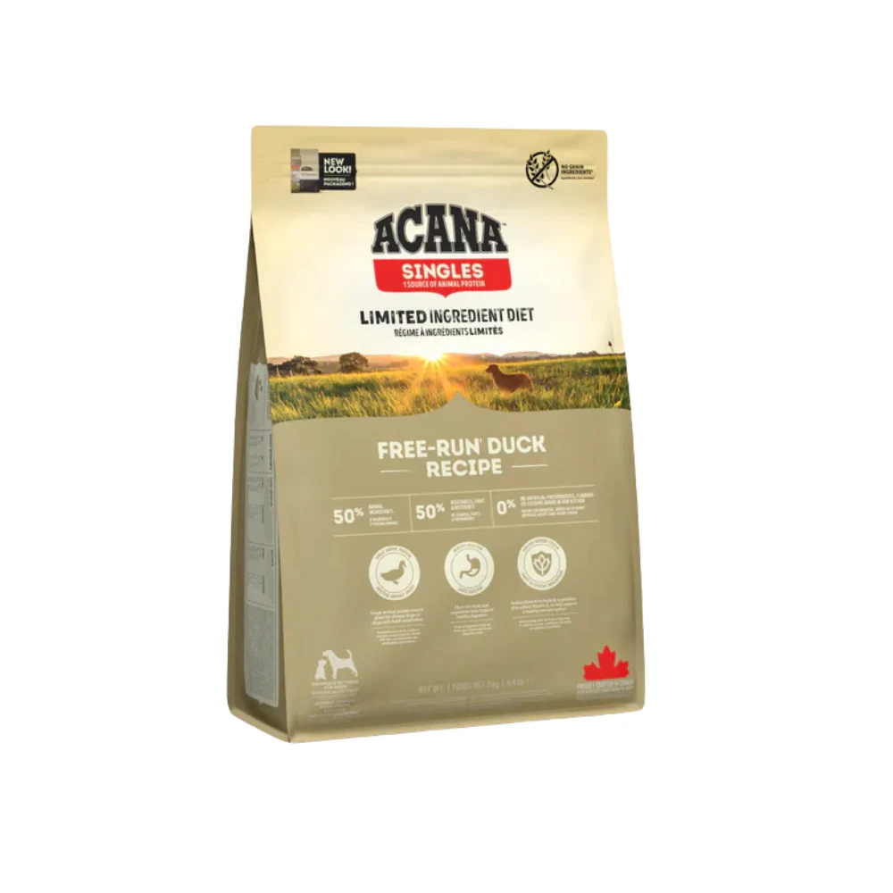 【星際萌寵】愛肯拿 |鴨肉+梨子低敏無穀狗飼料  2kg
