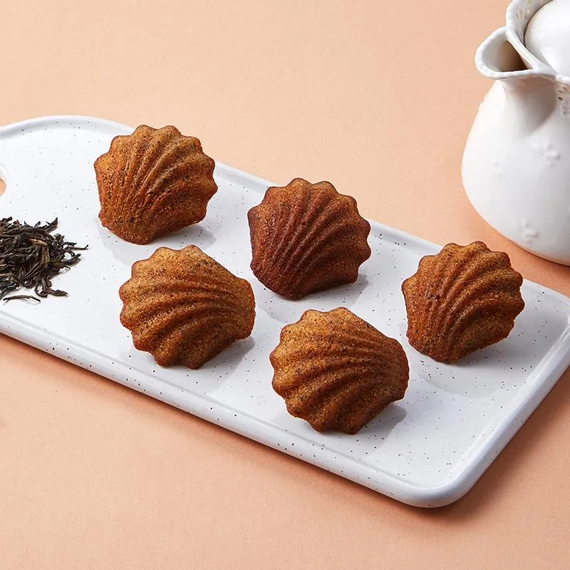 【艾薇手工坊】胖貝殼瑪德蓮-紅茶口味10入 (袋裝)
