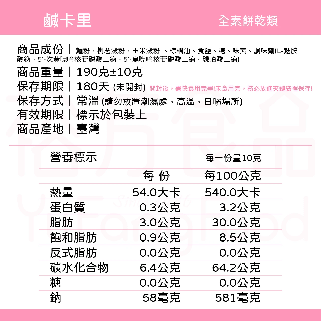 裕芳鹹卡里