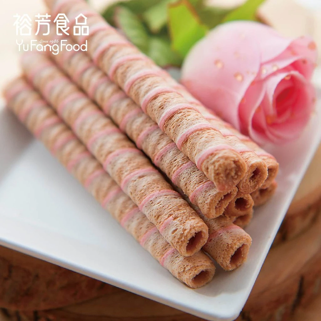 草莓捲心酥(奶素)