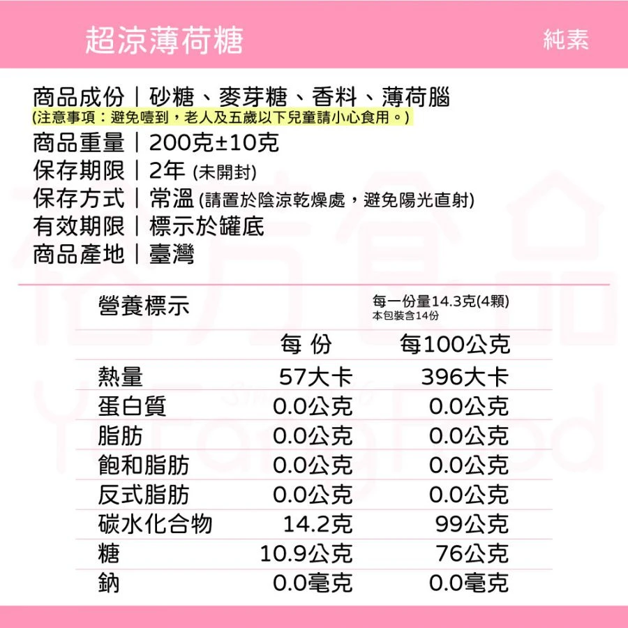 超涼薄荷糖
