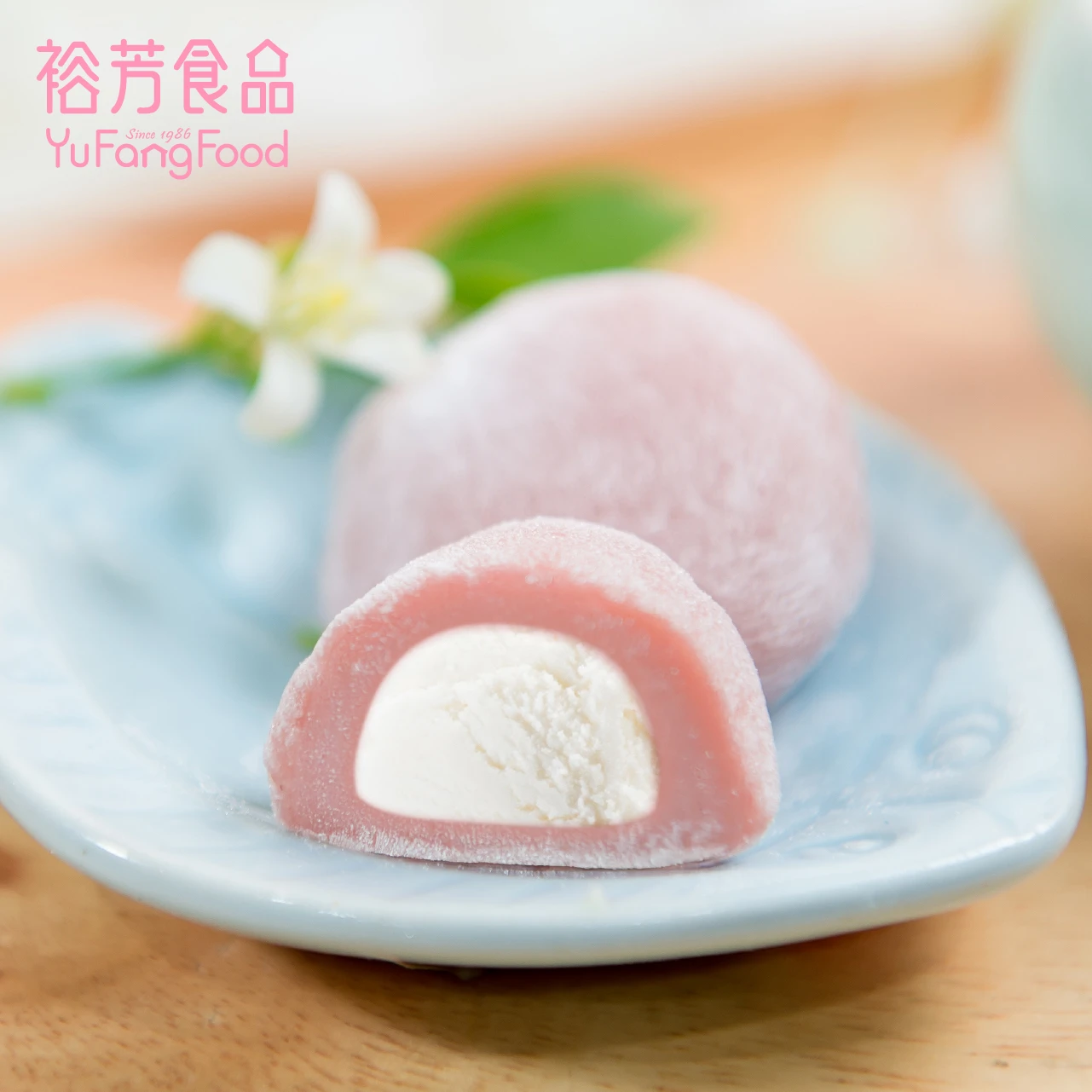 草莓乳酪蛋糕麻糬(奶素)
