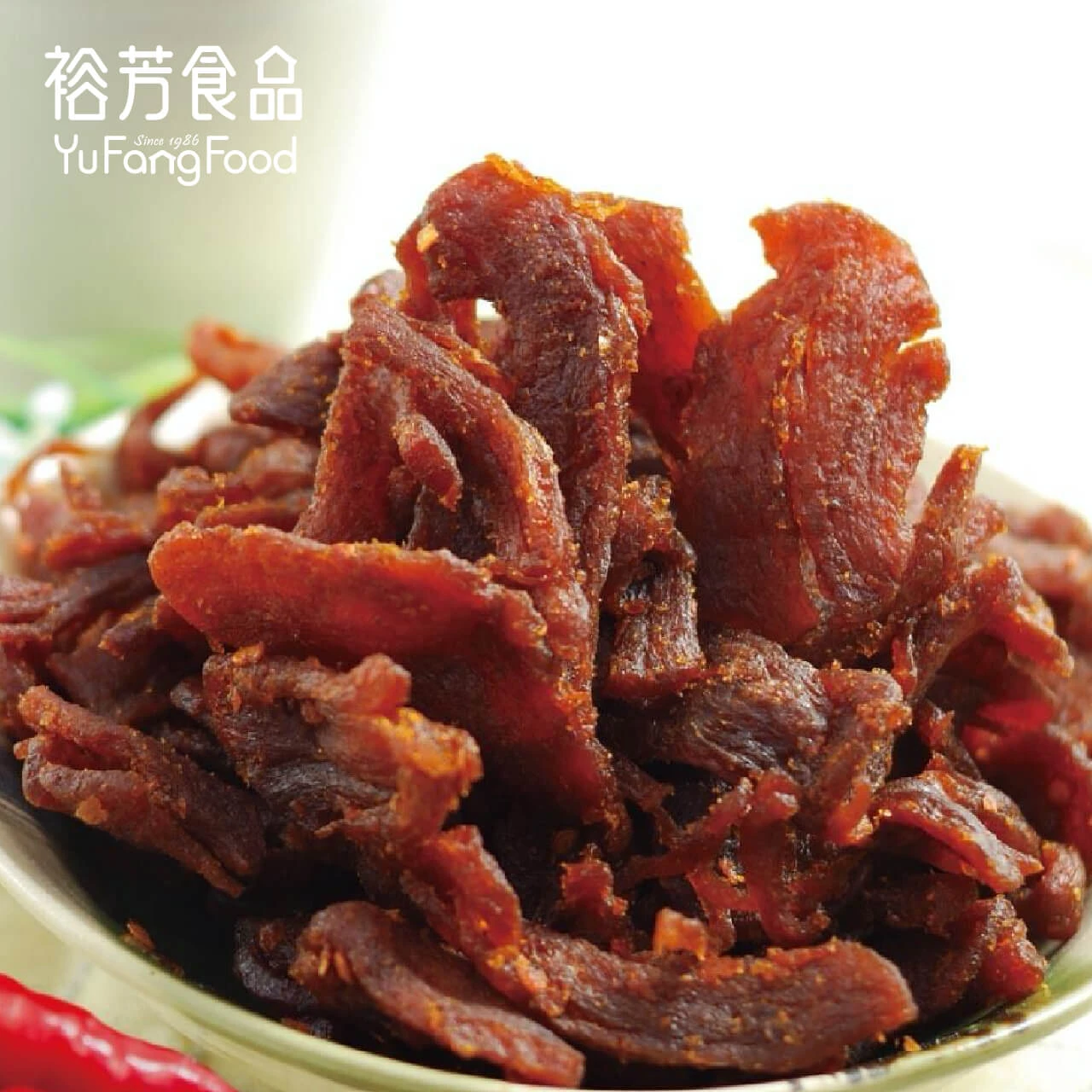 辣素蜜汁肉干(全素)