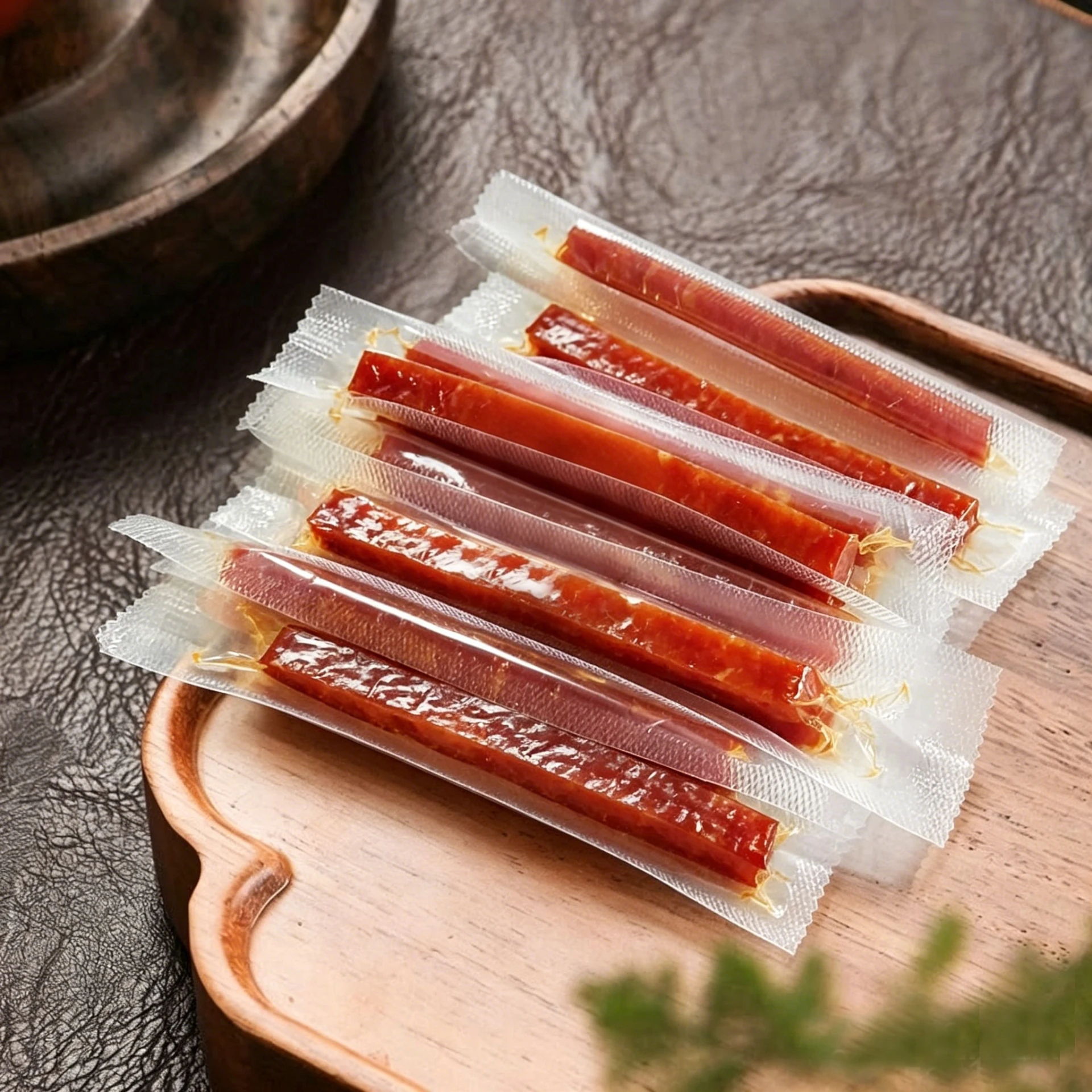 【邊邊角角】蒜味厚豬肉乾600g