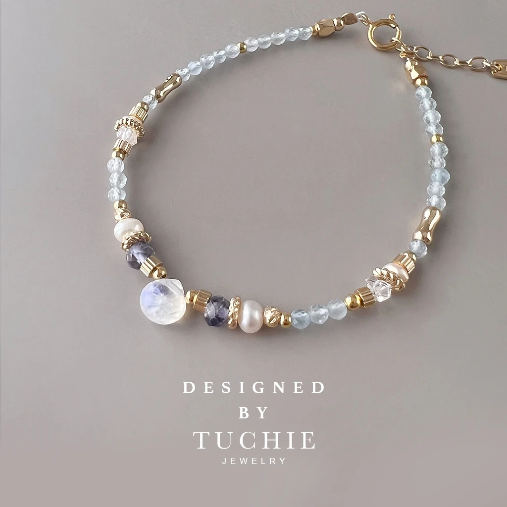 海藍寶 月光石 堇青石 閃靈鑽