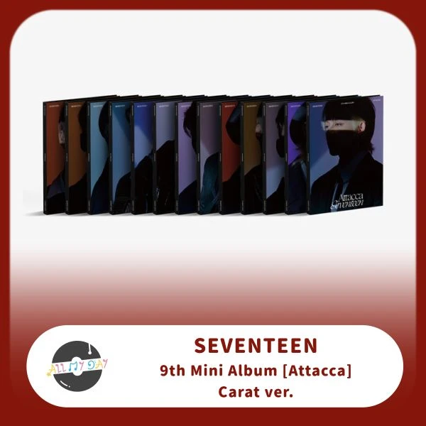 SEVENTEEN 迷你九輯《Attacca》(CARAT ver.）