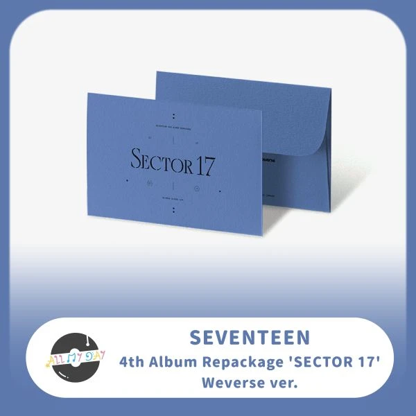 SEVENTEEN 正規四輯 重裝版《SECTOR 17》(Weverse Albums ver.)