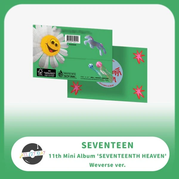 SEVENTEEN 迷你十一輯《SEVENTEENTH HEAVEN》(Weverse Album ver.)