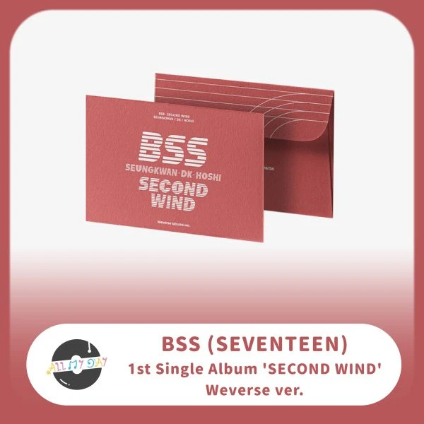 夫碩順 BSS(SEVENTEEN) 單曲一輯《SECOND WIND》(Weverse Album ver.)