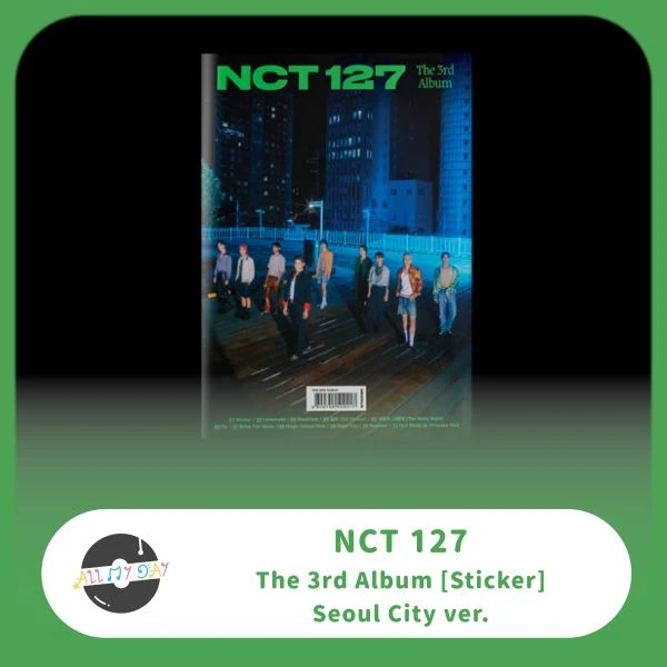 NCT 127 正規三輯《Sticker》(Seoul City ver.)