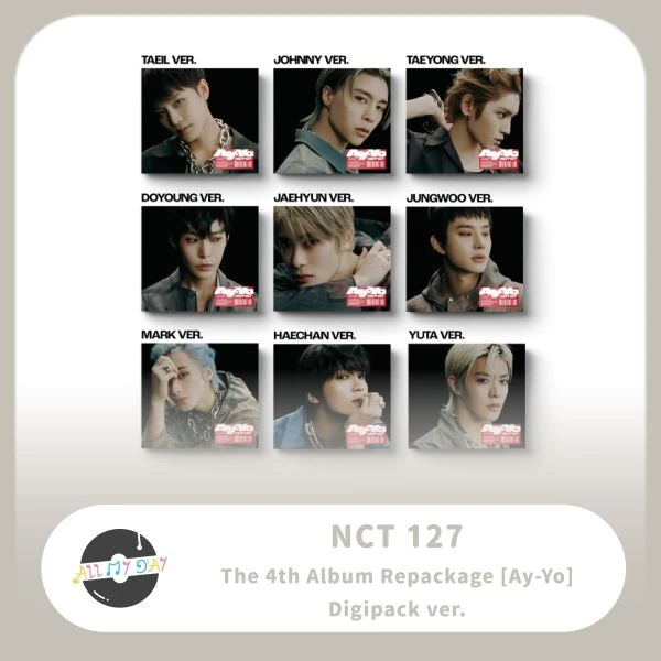 NCT 127 正規四輯 重裝版《Ay-Yo》(Digipack ver.)