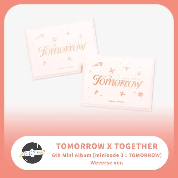 TOMORROW X TOGETHER 迷你六輯《minisode 3: TOMORROW》(Weverse Albums ver.)