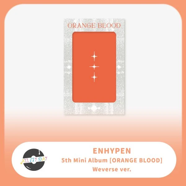 ENHYPEN 迷你五輯《ORANGE BLOOD》(Weverse Albums ver.)