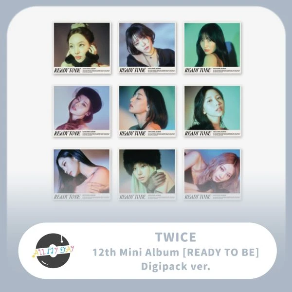 TWICE 迷你十二輯《READY TO BE》(Digipack Ver.)