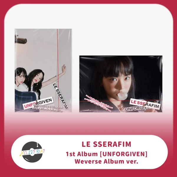 LE SSERAFIM 正規一輯《UNFORGIVEN》(Weverse Album ver.)