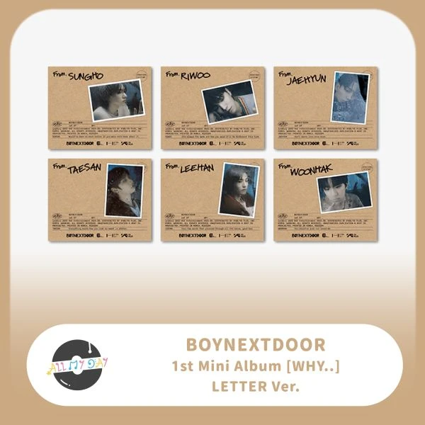 BOYNEXTDOOR 迷你一輯《WHY..》(Letter ver.)