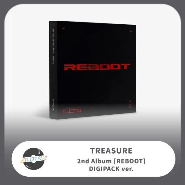 TREASURE 正規二輯《Reboot》(Digipack ver.)