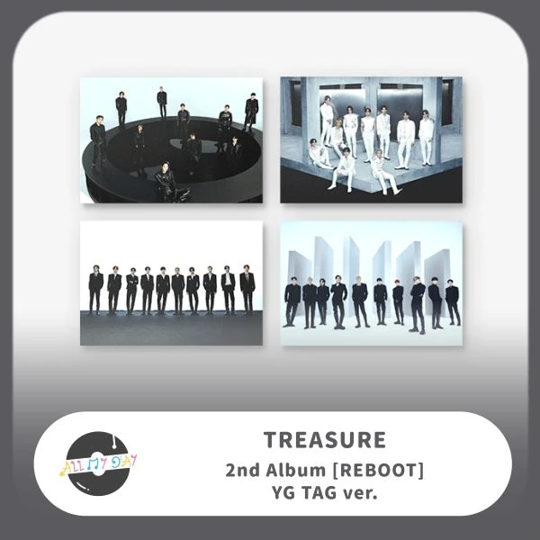 TREASURE 正規二輯《Reboot》(YG TAG ALBUM ver.)
