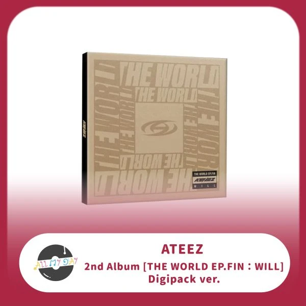 ATEEZ 正規二輯《THE WORLD EP.FIN : WILL》(Digipack ver.)