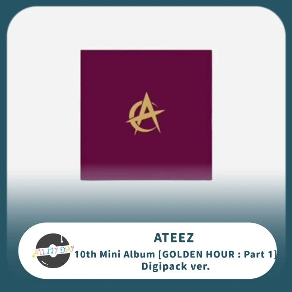 ATEEZ 迷你十輯《GOLDEN HOUR : Part.1》(Digipak ver.)