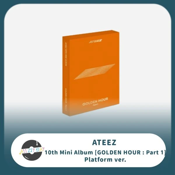 ATEEZ 迷你十輯《GOLDEN HOUR : Part.1》(Platform ver.)
