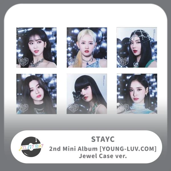 STAYC 迷你二輯《YOUNG-LUV.COM》(Jewel Case ver.)