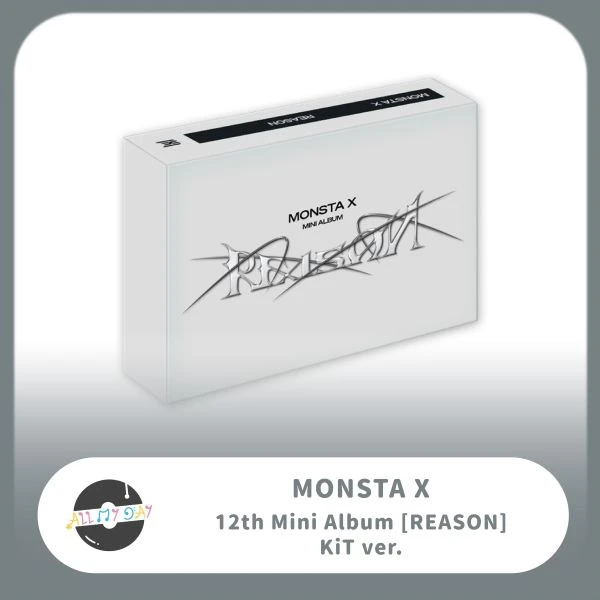 MONSTA X 迷你十二輯《REASON》(KiT ver.)