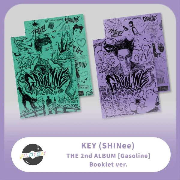 KEY(SHINee) 正規二輯《Gasoline》（Booklet ver.）