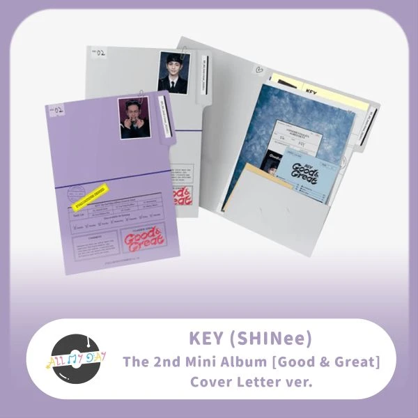 KEY(SHINee) 迷你二輯《Good & Great》（Cover Letter ver.）